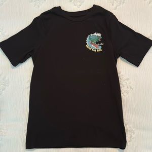 Kids' Boys' “Enjoy The Ride” Size 10, Black T-shirt